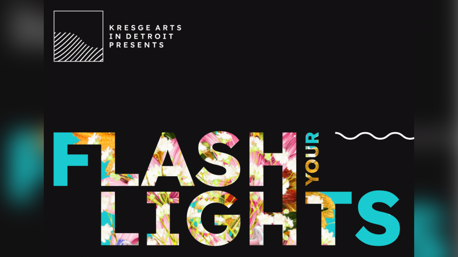 Kresge Arts in Detroit's "Flash Your Lights" exhibition will debut on Monday, April 8, 2024.