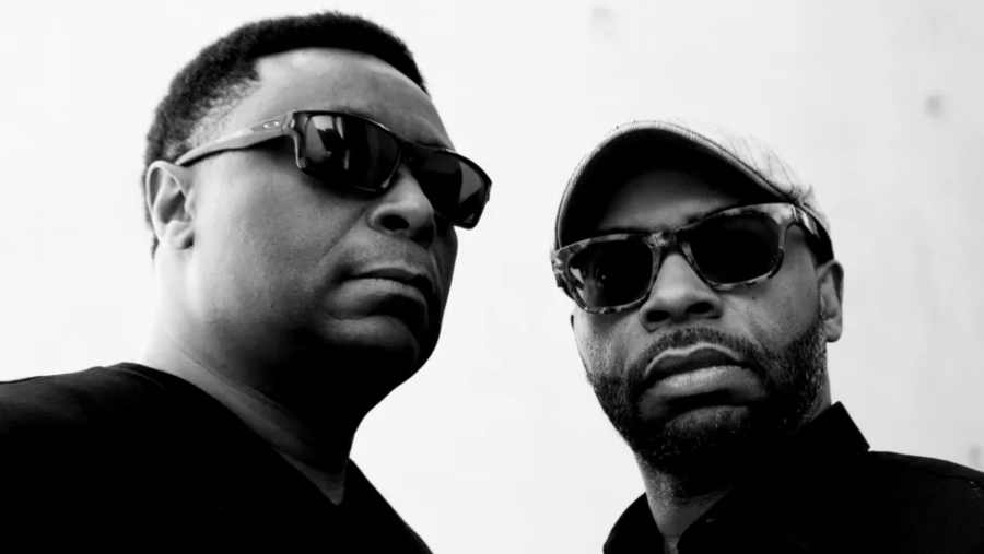 Detroit techno duo Octave One is comprised of siblings Lawrence Burden (left) and Lenny Burden.