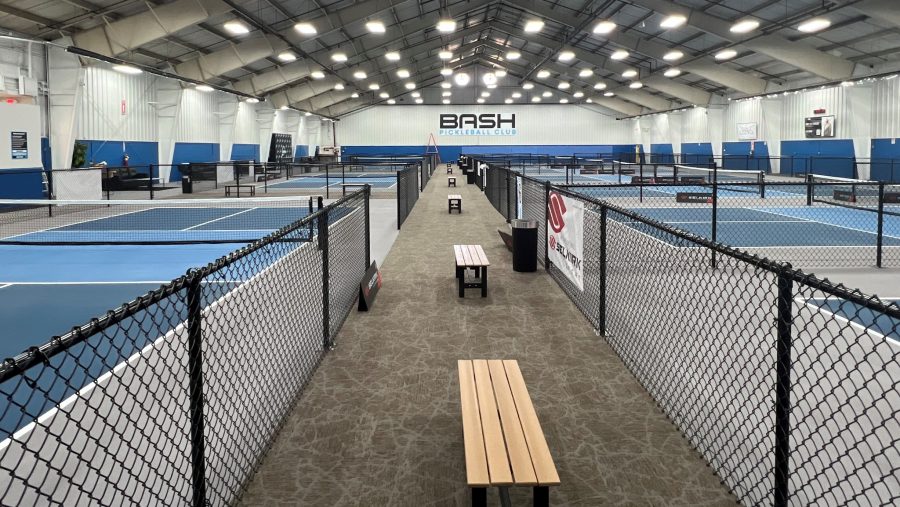 Bash Pickleball Club, located in Warren, is metro Detroit's first pickleball-only facility.