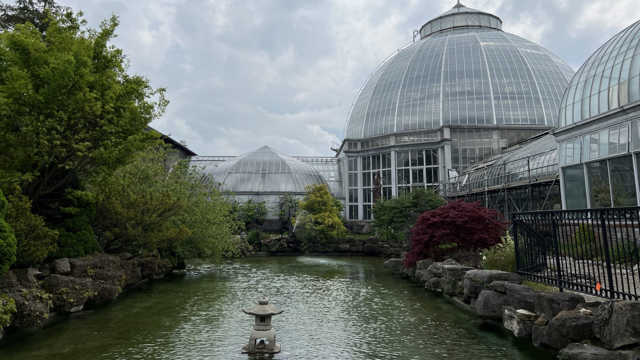 The Anna Scripps Whitcomb Conservatory on Belle Isle has been under construction since November 2022, with expectations it will open in summer 2024.
