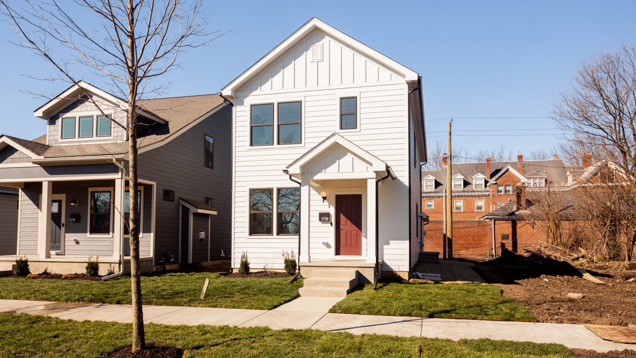 Detroit-based developer Greatwater Homes has already constructed three single-family homes along Fischer Street near Kercheval in the East Village.