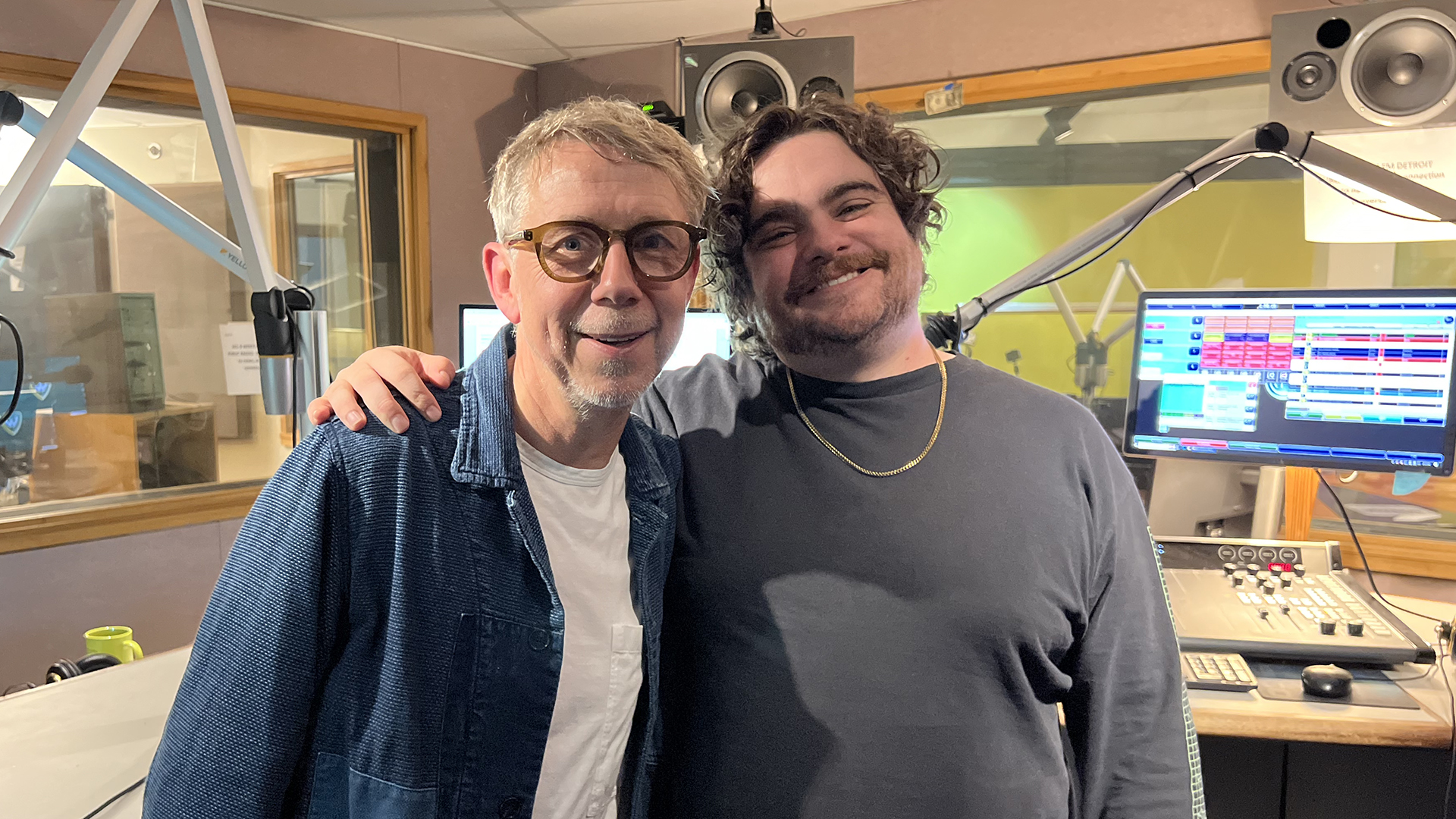 Legendary radio broadcaster and cultural curator Gilles Peterson (left) joined Ryan Patrick Hooper on "In The Groove" Wednesday, May 1, 2024.