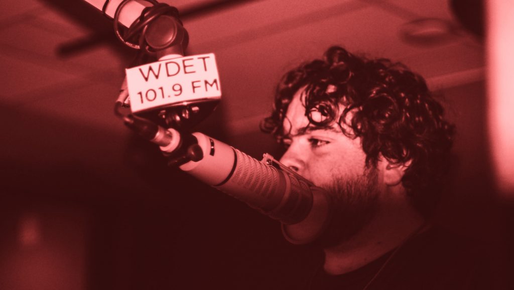 WDET host Ryan Patrick Hooper