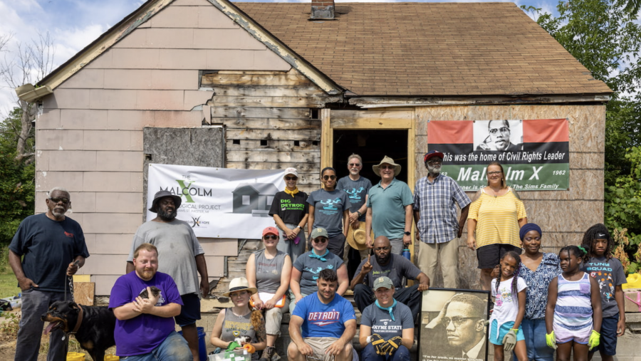 Wayne State’s Department of Anthropology has been working with the nonprofit Project We Hope Dream & Believe (PWHDAB) since 2021 to restore the once-home of civil rights leader Malcolm X.