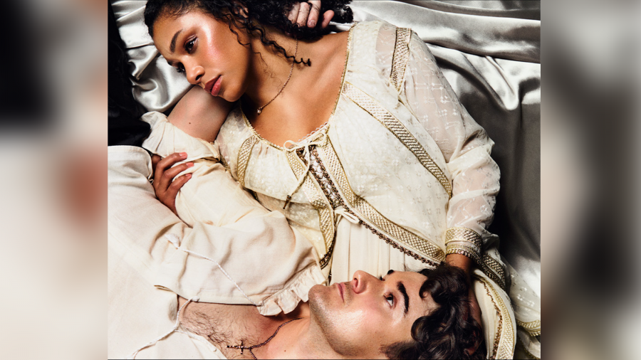 Vanessa Sears (top) and Jonathan Mason will play the leading roles in “Romeo & Juliet,” running through Oct. 26 at the Stratford Festival in Ontario, Canada.