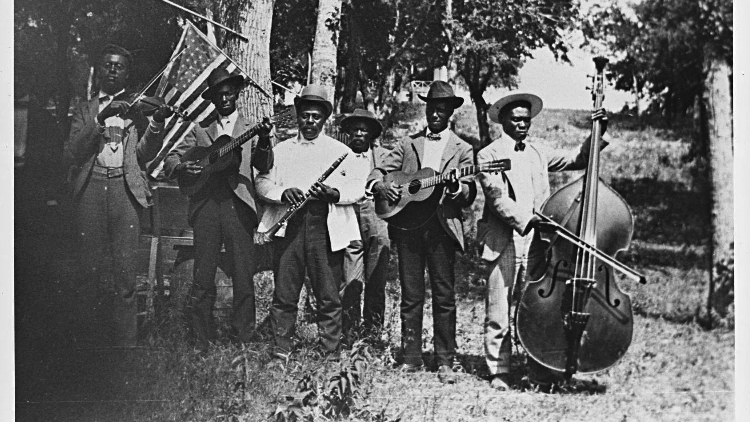 Emancipation Day Celebration band in Texas, June 19, 1900.