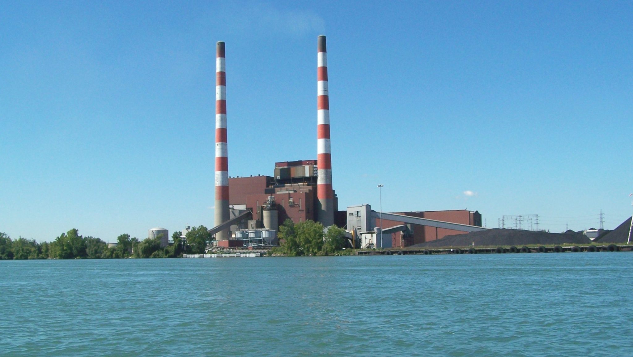 The Trenton Channel Power Plant in Trenton, Mich.
