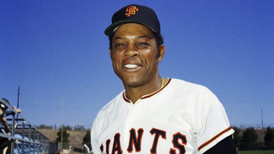 FILE - San Francisco Giants' Willie Mays poses for a photo during baseball spring training in 1972.