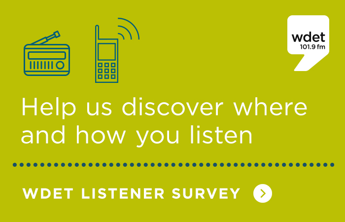 Take WDET's listener survey.