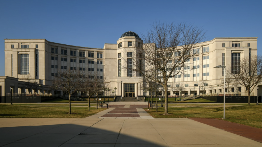 The Michigan Hall of Justice.