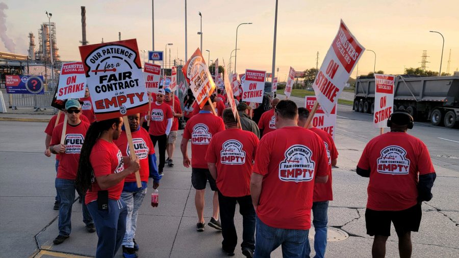 Union workers strike at Detroit Marathon refinery - WDET 101.9 FM