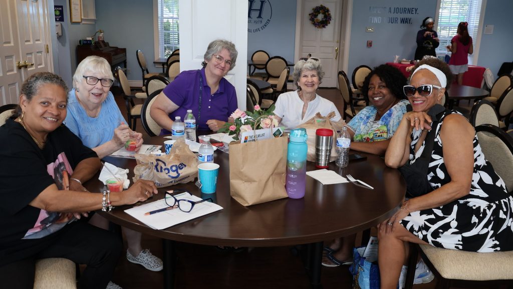 Attendees at a recent Silver Cafe Food Truck Initiative event at The Helm, sponsored by Detroit Area Agency on Aging.