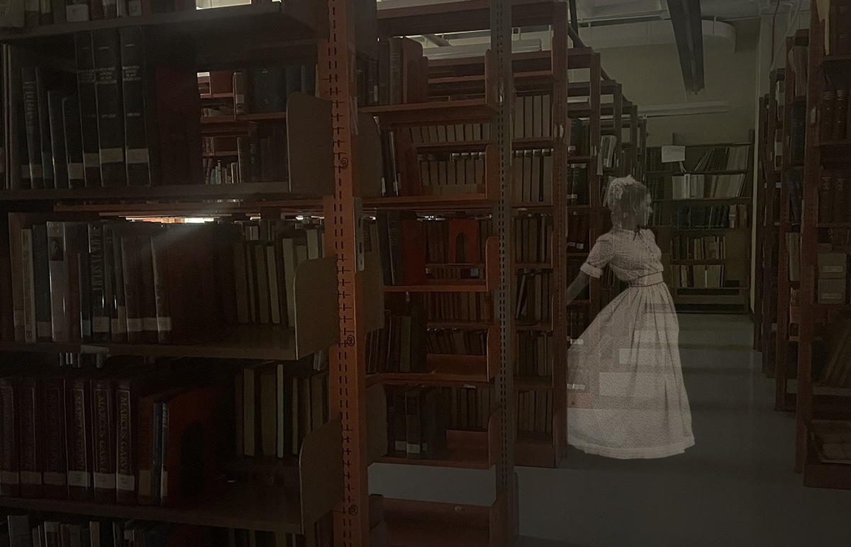 Many have reported strange phenomenon inside the library, from hearing footsteps in the stacks and other strange sounds to reported sightings of “the shadow of a little girl.”