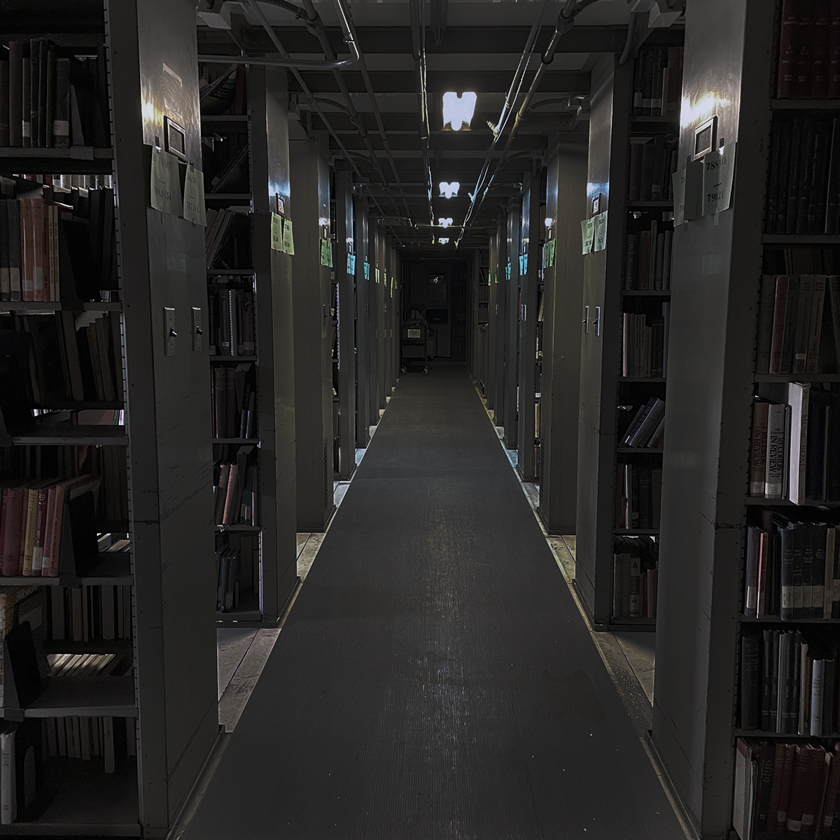 The basement of the Detroit Public Library Main Branch.