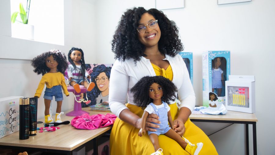 Detroiter Yelitsa Jean-Charles launched Healthy Roots Dolls to promote self love among children of color.