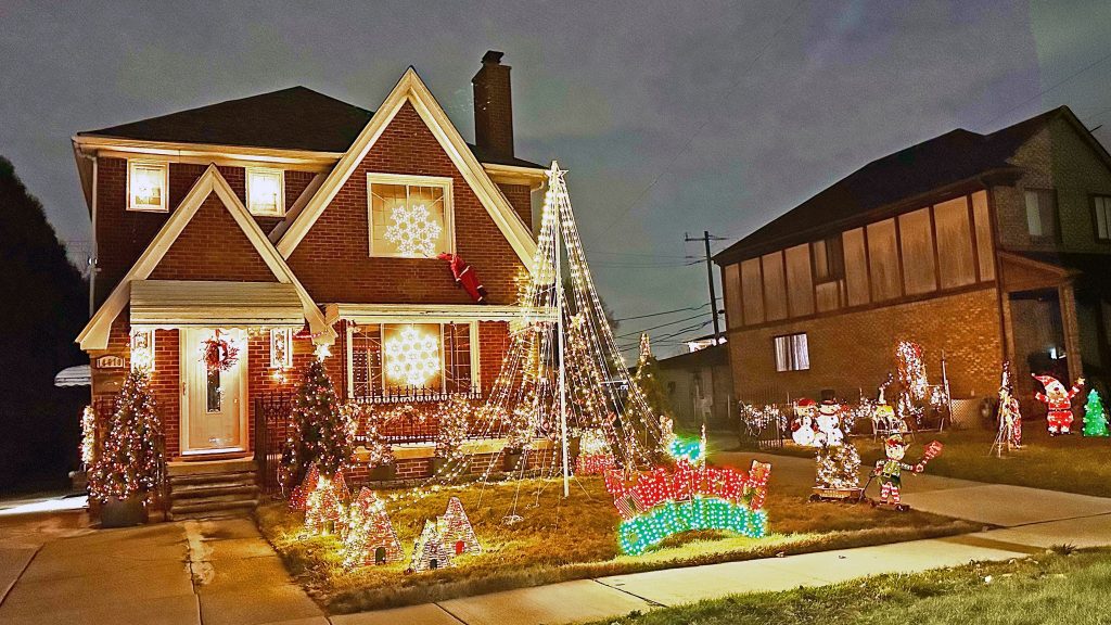 The city of Dearborn selected 51 homes as winners in the 2024 Winter Aglow competition.