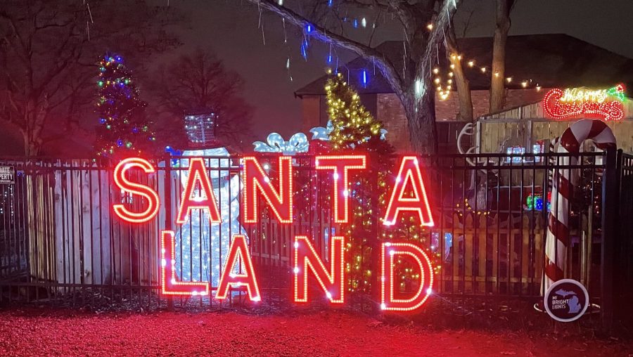 Santa Land at MI Bright Lights in Westland.