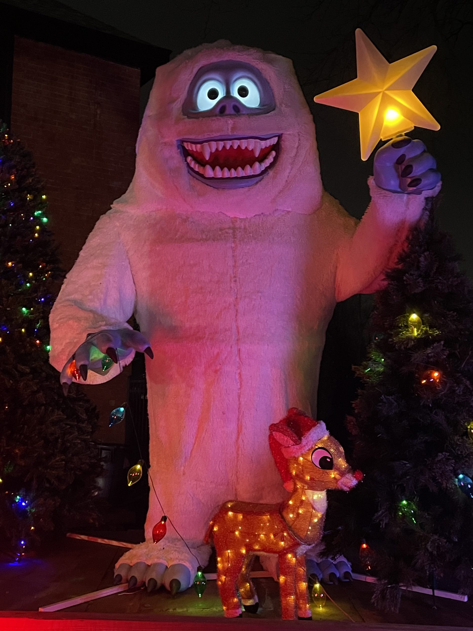 The Abominable Snowman at MI Bright Lights in Westland.