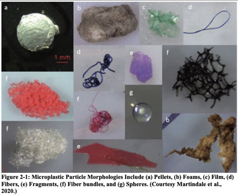 Figure from the Final Report of the International Joint Commission Great Lakes Science Advisory Board Work Group on Microplastics.