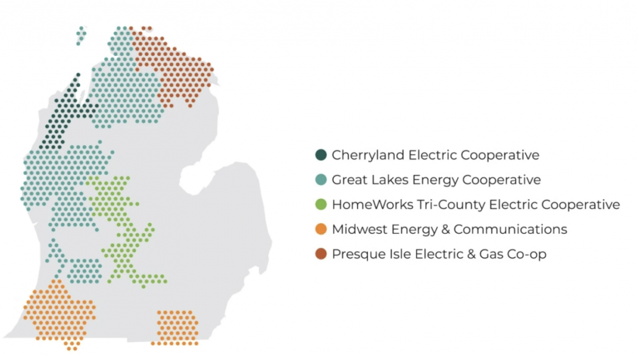 Map of Wolverine's distribution.