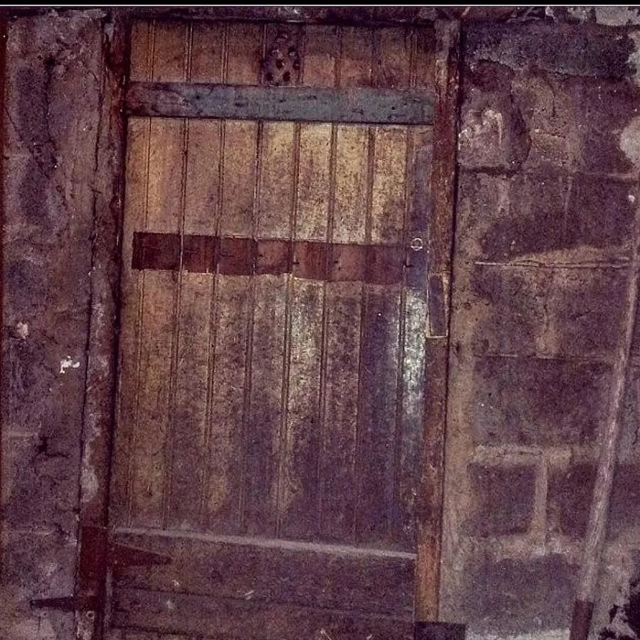 The jail in the bar's basement served as a holdover cell in the late 1800s, as it could take weeks to transport prisoners by horse and buggy.