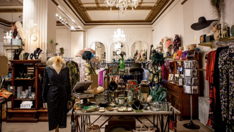 With two locations, in Midtown’s Park Shelton and at the flagship Fisher Building store, The Peacock Room offers dresses and clothing in sizes 0 to 22.