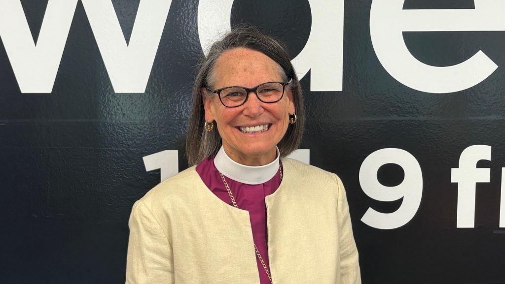Bishop Bonnie Perry at WDET's studios