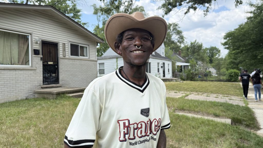 Eugene Brown II, a resident of Detroit's Brightmoor neighborhood on the city's west side, says honesty and action matters most to him in the city's next leader.