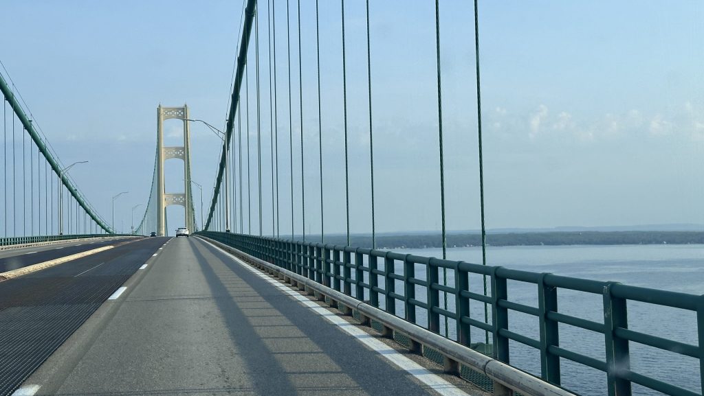 Enbridge seeks to build a tunnel around a replacement section of the Line 5 pipeline that runs through the Straights of Mackinac.