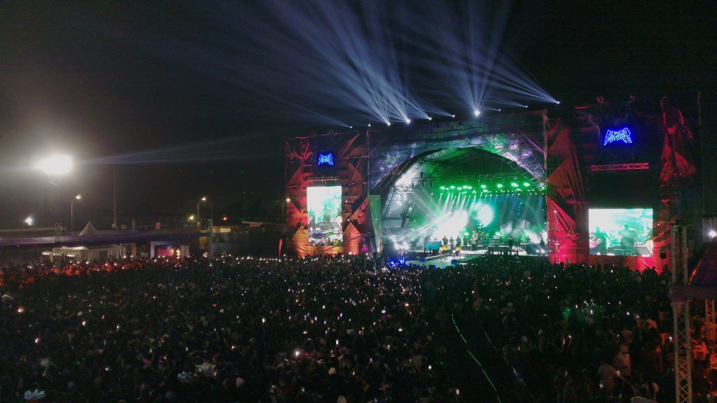 Afrofuture concert stage