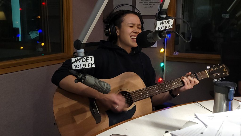 Corazon Szell performs live in WDET Studios