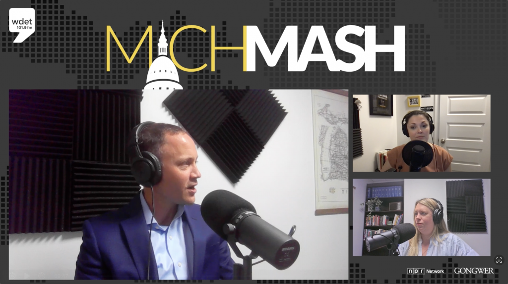 Former State House Speaker Tom Leonard speaks with Cheyna Roth and Alethia Kasben on MichMash