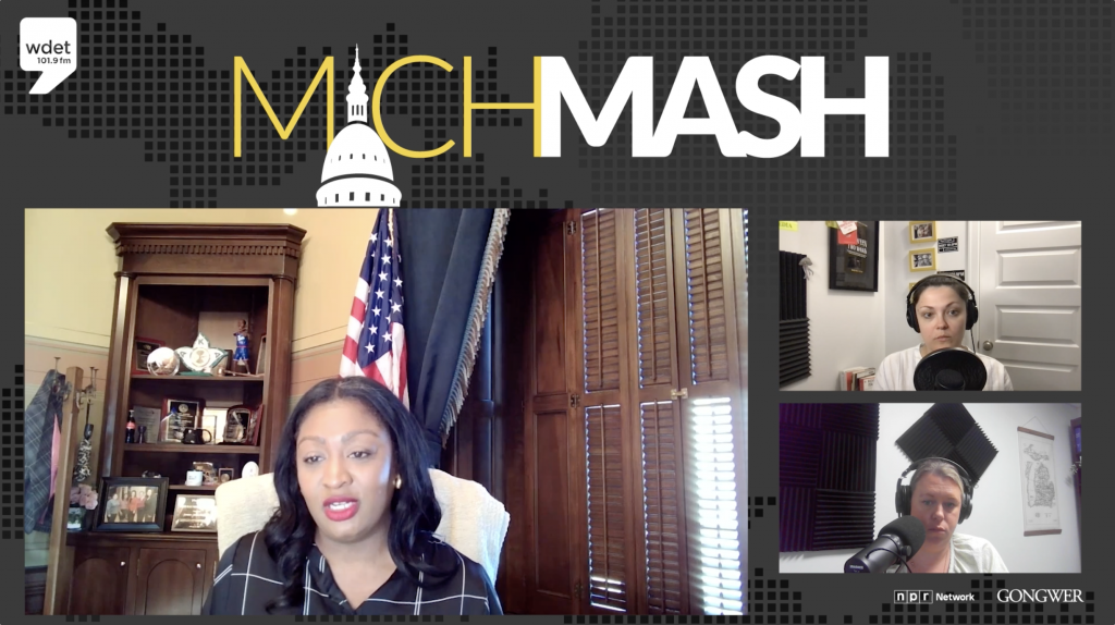 State Senator Sarah Anthony joins Cheyna Roth and Alethia Kasben on MichMash.