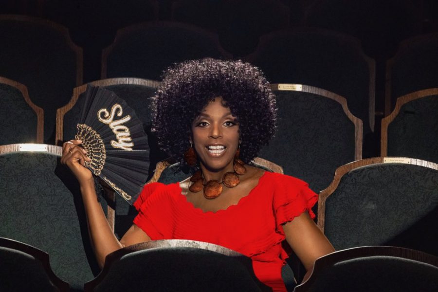 Satori Shakoor with Fan