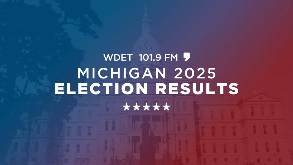 Michigan 2025 election results from WDET