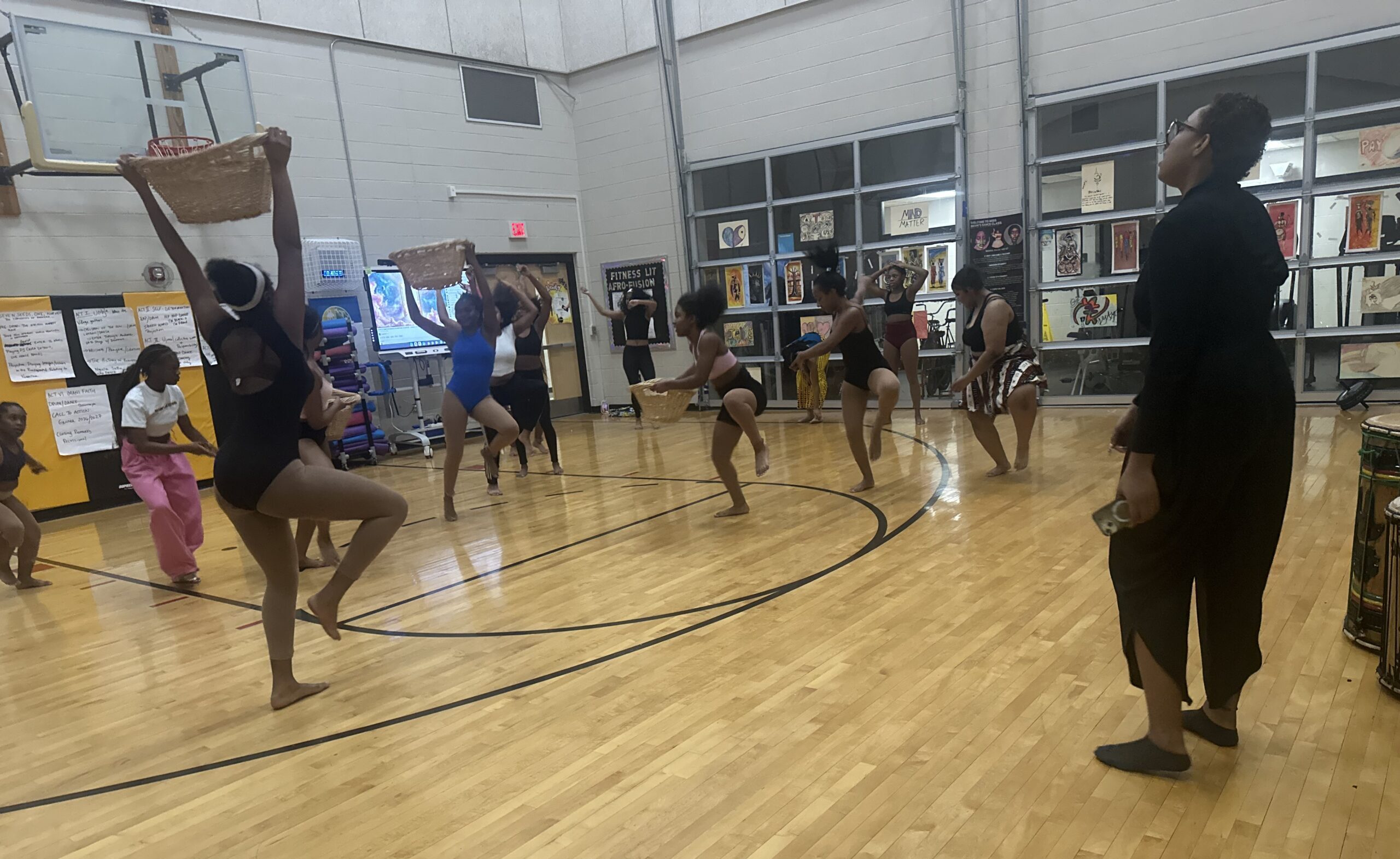 DSA West African Dance students bring Kwanzaa to the community
